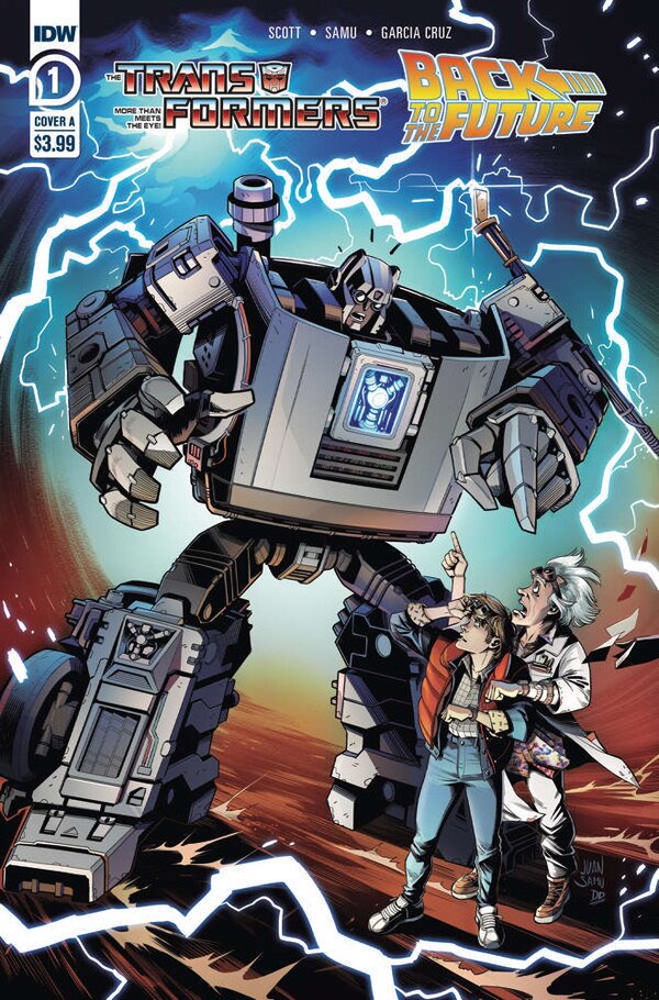 Transformers X Back To The Future Issue 1 Comic Book Preview  (3 of 8)